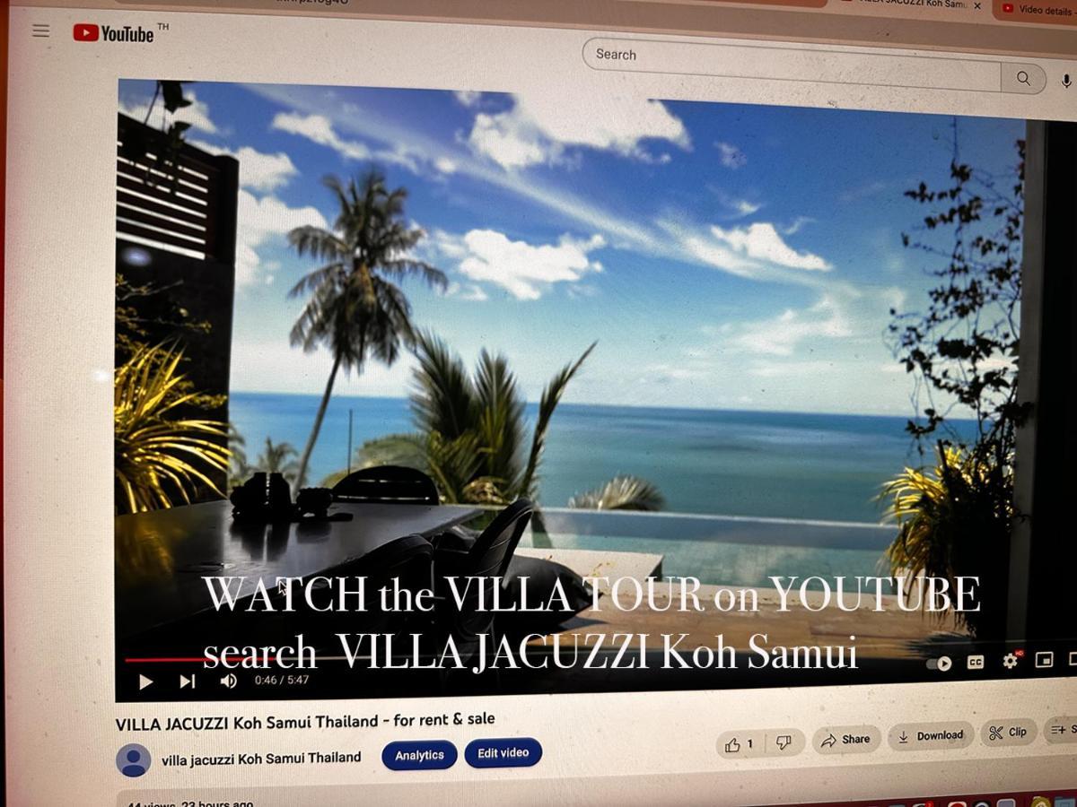 Villa Jacuzzi Seaview Villa пляж Чавенг Екстер'єр фото